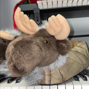 Cozy Moose Slippers